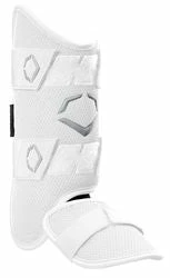 EVOSHIELD-LEG GUARD-WTV1200WHRHH-RIGHT HANDED HITTER-WHITE