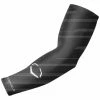 Baseline Sportss EVOSHIELD-SPEED STRIPE COMPRESSIVE ARM SLEEVE-YOUTH-BLACK Protective Gear