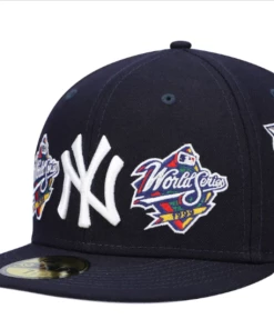 Baseline Sportss New York Yankees New Era 27x World Series Champions 59FIFTY Fitted Hat