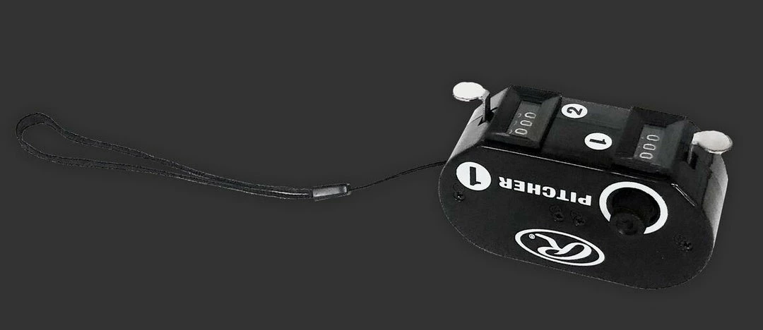 RAWLINGS -DUAL PITCH COUNTER-PCDUAL-BLACK