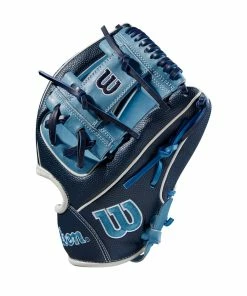 Baseline Sportss Gloves Wilson A2000 1786 11.5 January GOTM (Sky Blue/Navy Blue)