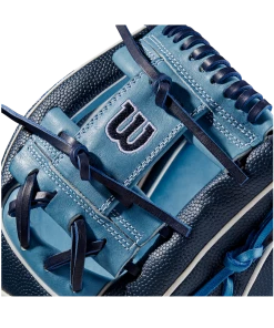 Baseline Sportss Gloves Wilson A2000 1786 11.5 January GOTM (Sky Blue/Navy Blue)