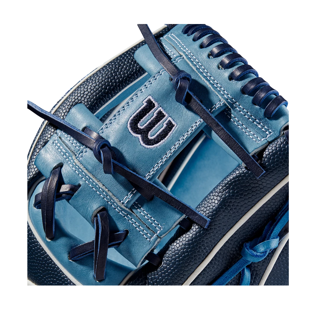 Baseline Sportss Gloves Wilson A2000 1786 11.5 January GOTM (Sky Blue/Navy Blue)