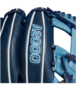Baseline Sportss Gloves Wilson A2000 1786 11.5 January GOTM (Sky Blue/Navy Blue)