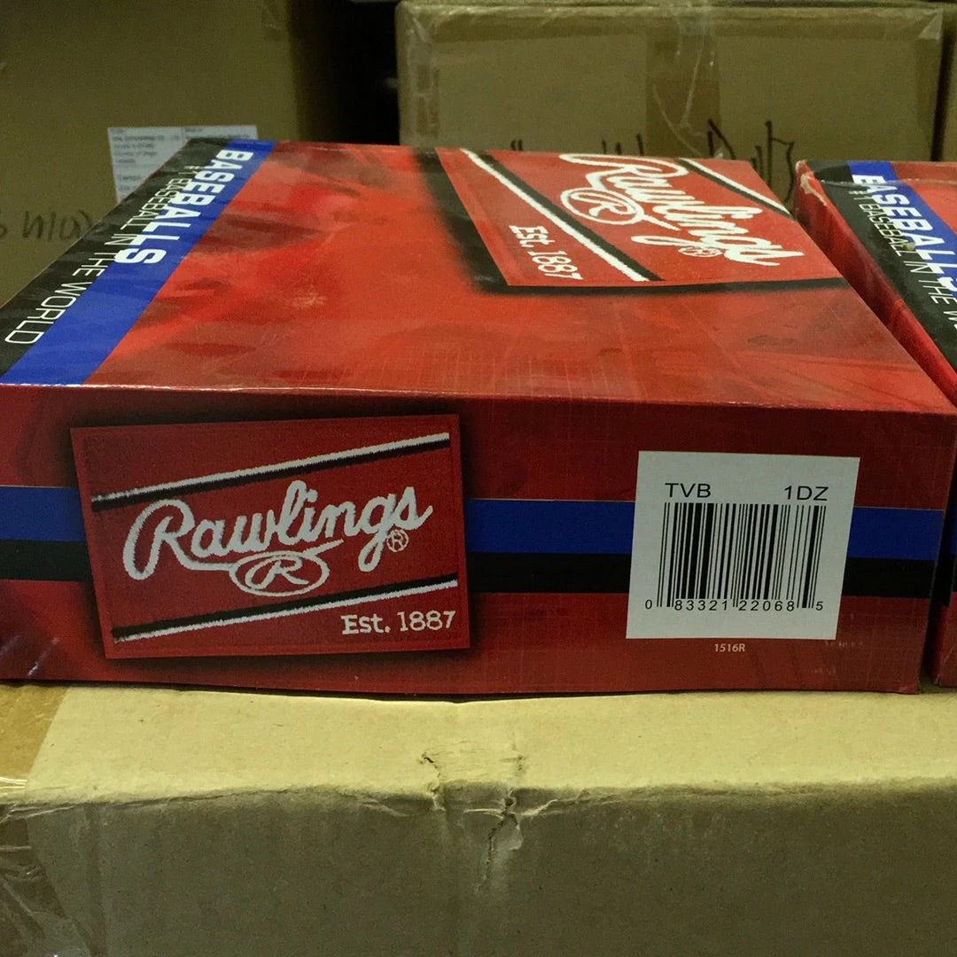 Baseline Sportss Baseballs/Softballs Rawlings TVB (Tee Balls) Baseballs (1 Dozen)