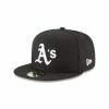 Baseline Sportss Oakland Athletics Black & White 59FIFTY Fitted Hat