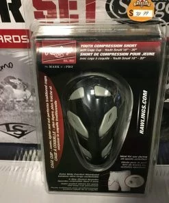 Baseline Sportss Rawlings Compression Shorts With Cage Cup Protective Gear