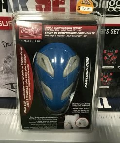 Baseline Sportss Rawlings Compression Shorts With Cage Cup Protective Gear