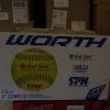 Baseline Sportss Worth Hot Dot 12 Inch Softball Champ Logo, SPN12HDSYCR (1 Dozen) Baseballs/Softballs