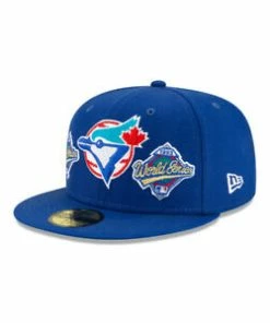 Baseline Sportss New Era Toronto Blue Jays Royal 2x World Series Champions 59FIFTY Fitted Hat
